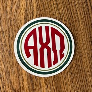 AXO/ alpha chi omega/ a chi o/ alpha chi sticker!